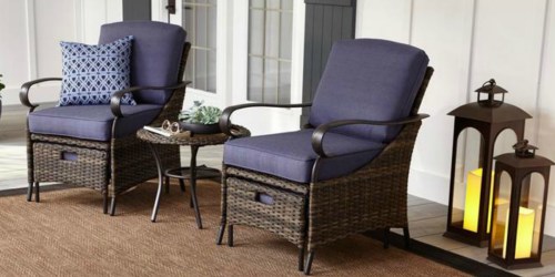 Up to 50% Off Hampton Bay Outdoor Furniture Sets + Free Shipping at Home Depot