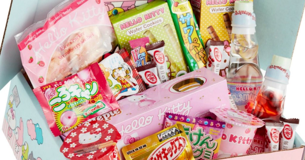 Hello Kitty Mystery Snack Box Now Available at World Market mystery box hello kitty