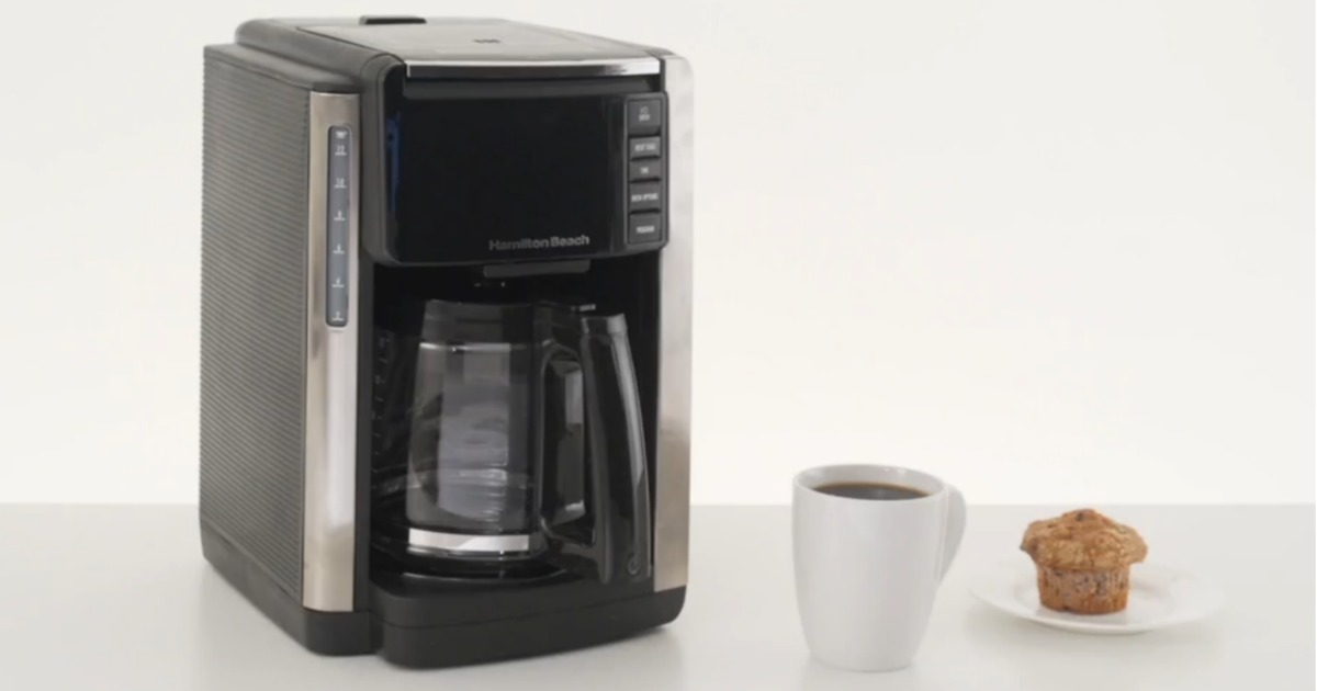 Hamilton Beach Coffee Maker on counter