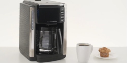 Hamilton Beach TruCount Coffee Maker w/ Built-In Scale Only $15.99 Shipped (Regularly $60)