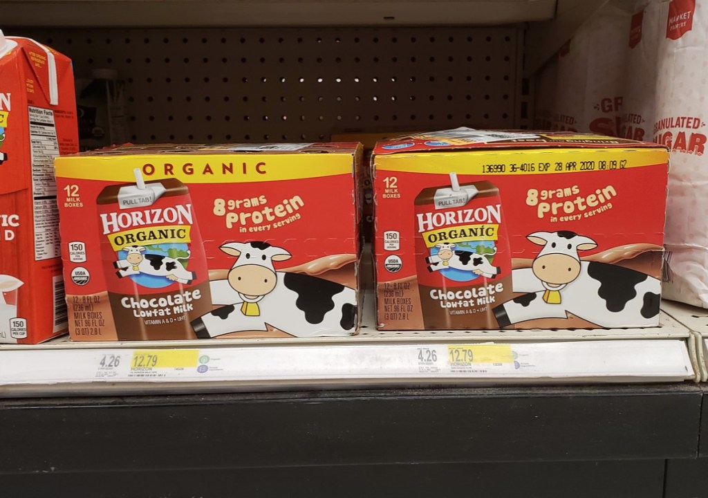 Horizon Organic Milk at Target