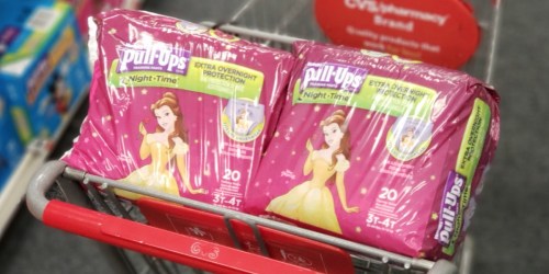 Huggies Pull-Ups Jumbo Packs Only $4.49 After Cash Back at CVS