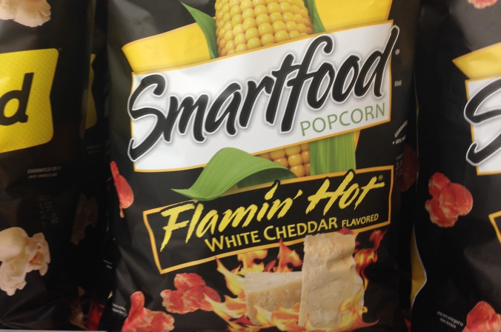 Smartfood Flamin Hot White Cheddar Popcorn