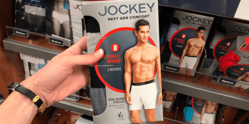 Jockey Men’s Boxers 6-Pack Only $16.77 Shipped | $2.80 Per Pair