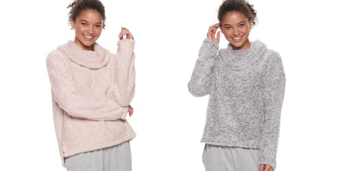 Juniors’ SO Cowlneck Tops as Low as $4.60 Each Shipped For Kohl’s Cardholders