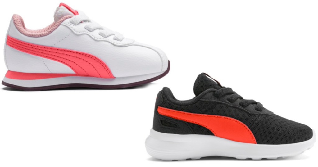 2 pairs of womens puma shoes