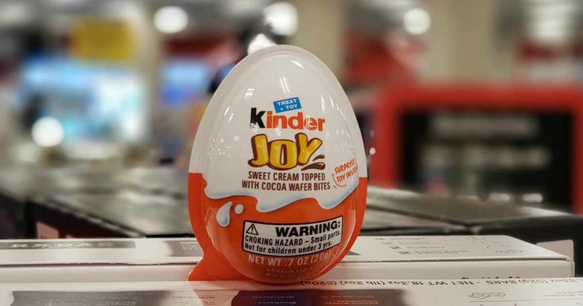 Kinder Joy egg in store