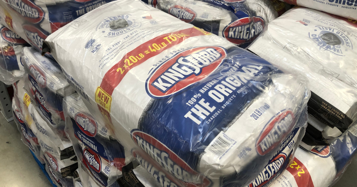 Kingsford 40Pound Charcoal Briquettes Just 16.88 at Home Depot