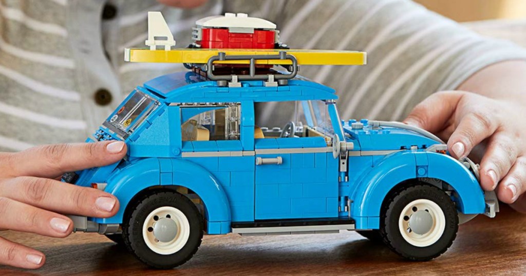 Volkswagen Beetle LEGO Set constructed