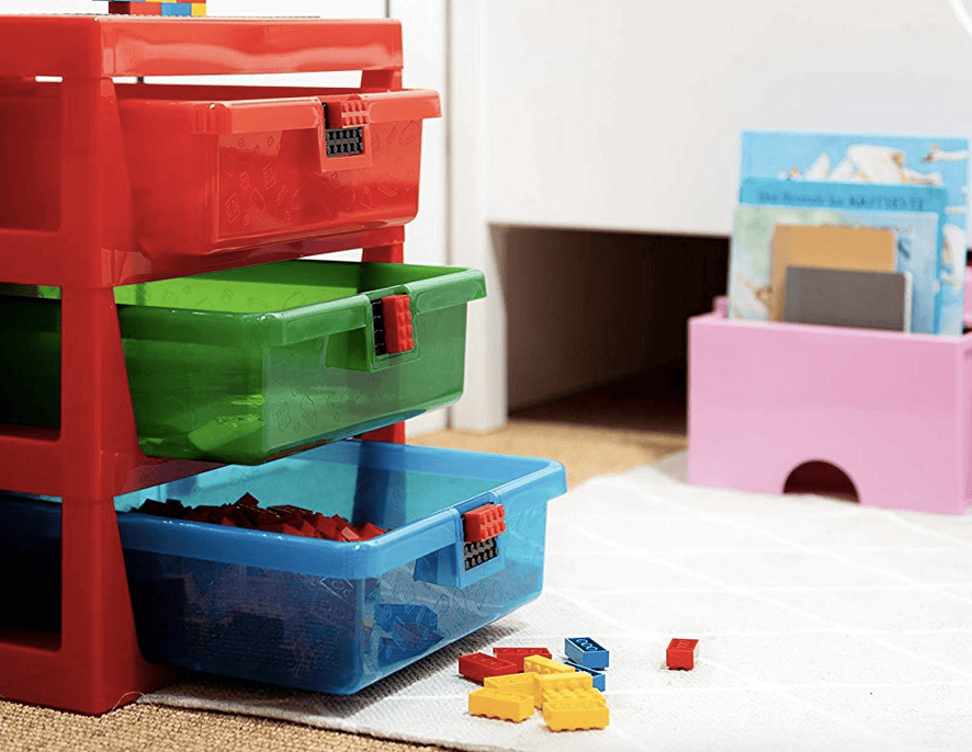 Lego Paper Rack LEGO Rack System Just $31.99 Shipped | Organize LEGO Bricks or Toys