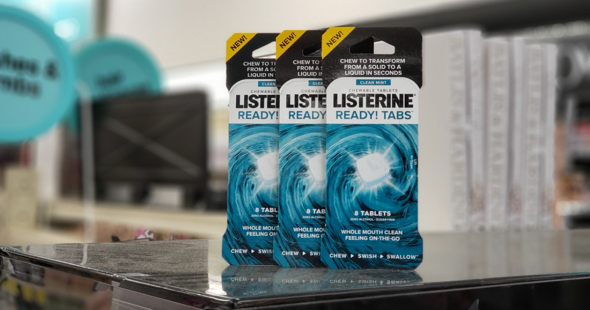 listerine tabs at store