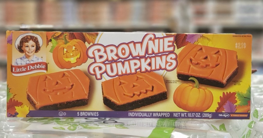 Little Debbie Fall Snacks Now Available Pumpkin Spice Rolls, Brownie