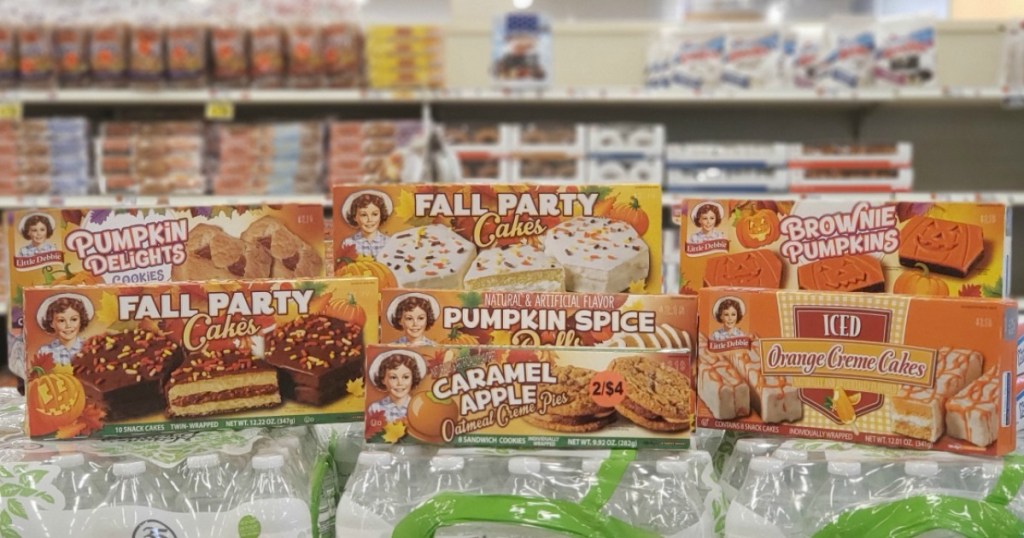 Little Debbie Fall Snacks Now Available Pumpkin Spice Rolls, Brownie