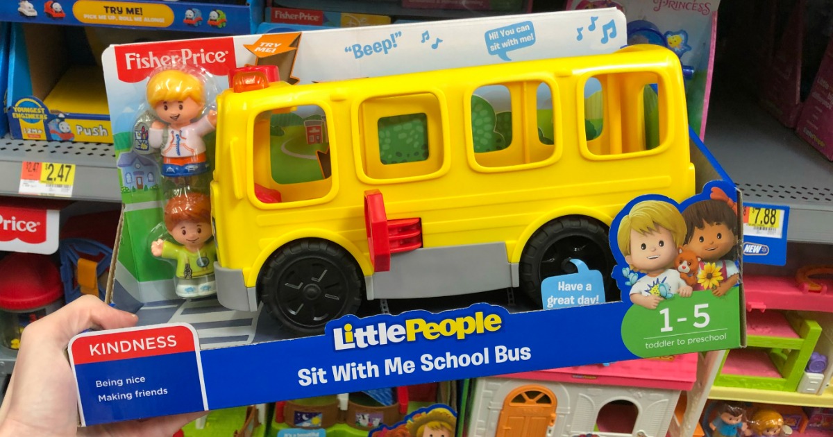 Fisher-Price Little People Sit with Me School Bus for sale online 