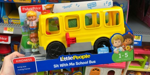 Fisher-Price Little People Sit with Me School Bus Only $9.84 (Regularly $15)