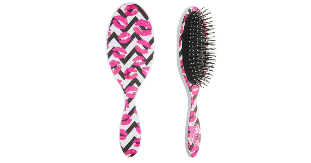 love kisses wet brush front and side