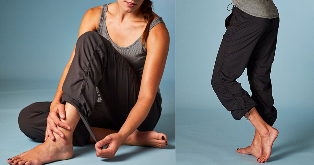 Marika Stretch Woven Yoga Pants at