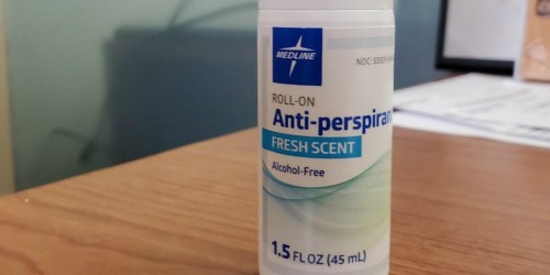 Medline Anti-perspirant Only 50¢ at Amazon (Regularly $6) | Alcohol-Free & Non-Staining