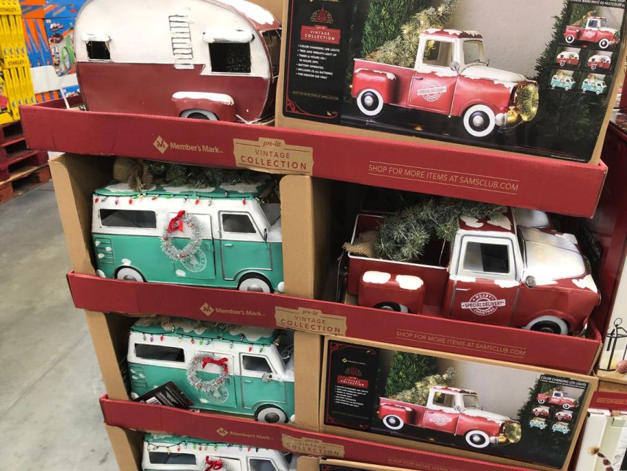 Pre-Lit Vintage Christmas Collection Has Arrived at Sam's Club