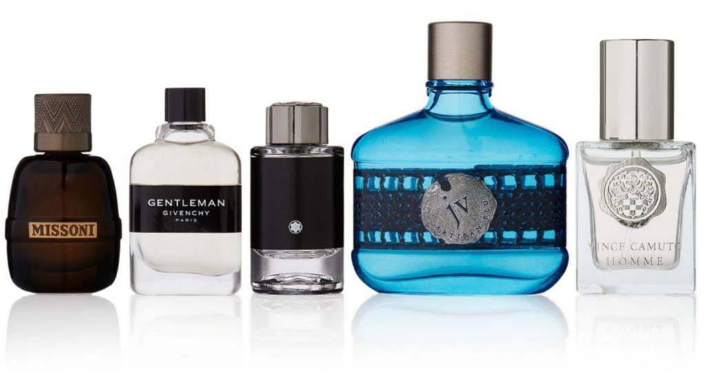 Men's 5-Piece The Scents For Gents Fragrance Gift Set For Him 