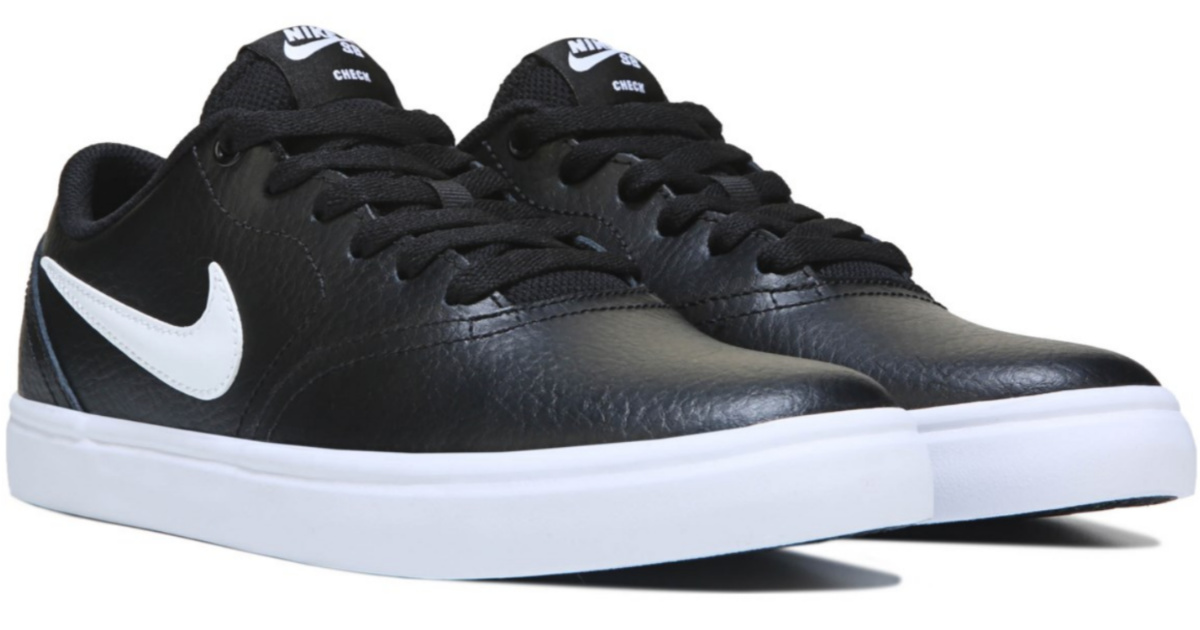 Nike Men's Leather Skate Shoes Only $33 