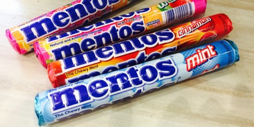 Mentos Chewy Mint Candy Roll 15-Pack Only $6.73 at Amazon (Just 45¢ Each) + More