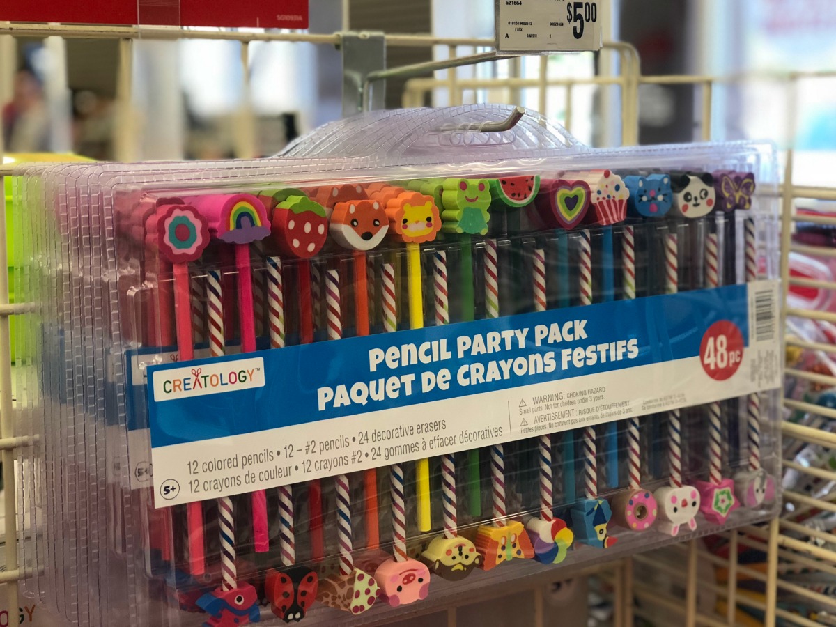 Creatology Pencil Party Pack in package at Michaels