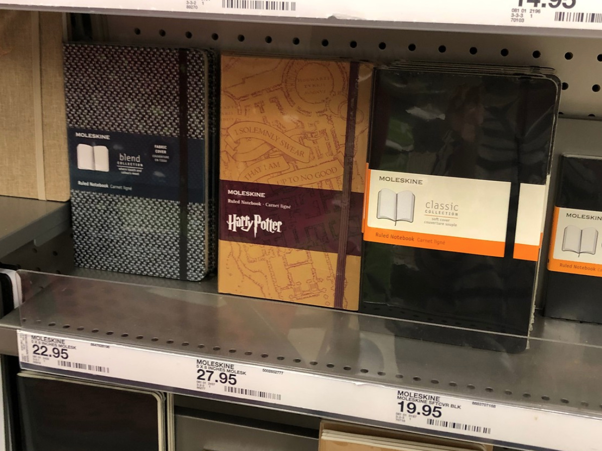 Target harry deals potter moleskine