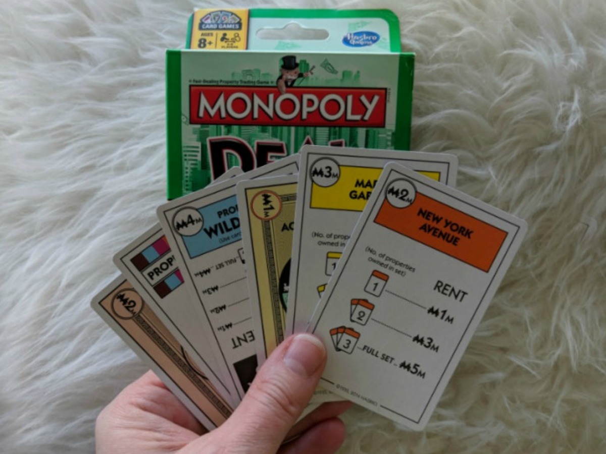 monopoly deal wild card rules