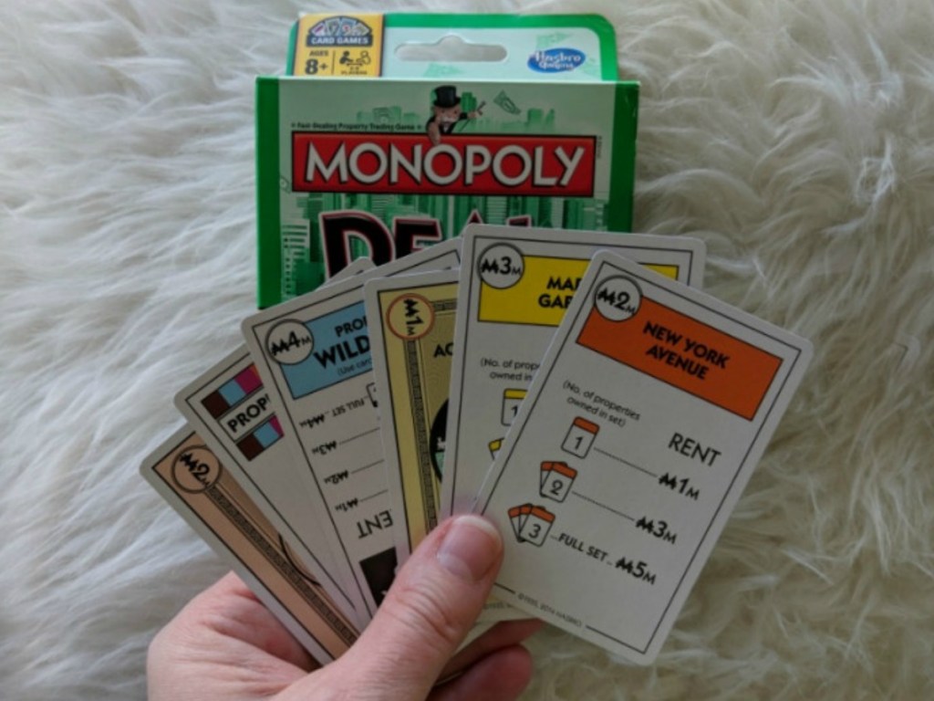 Latest Version Monopoly Deal Card Game Board Traditional Games Games