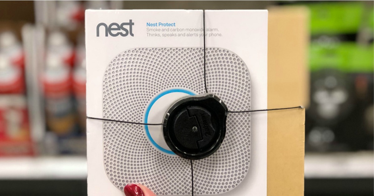 Nest Protect Smoke & CO2 Alarm in box at Target