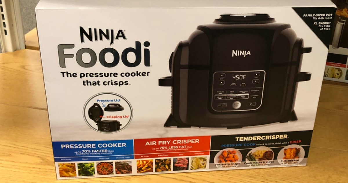 Ninja Foodi Pressure Cooker Air Fryer Only 139 Shipped on