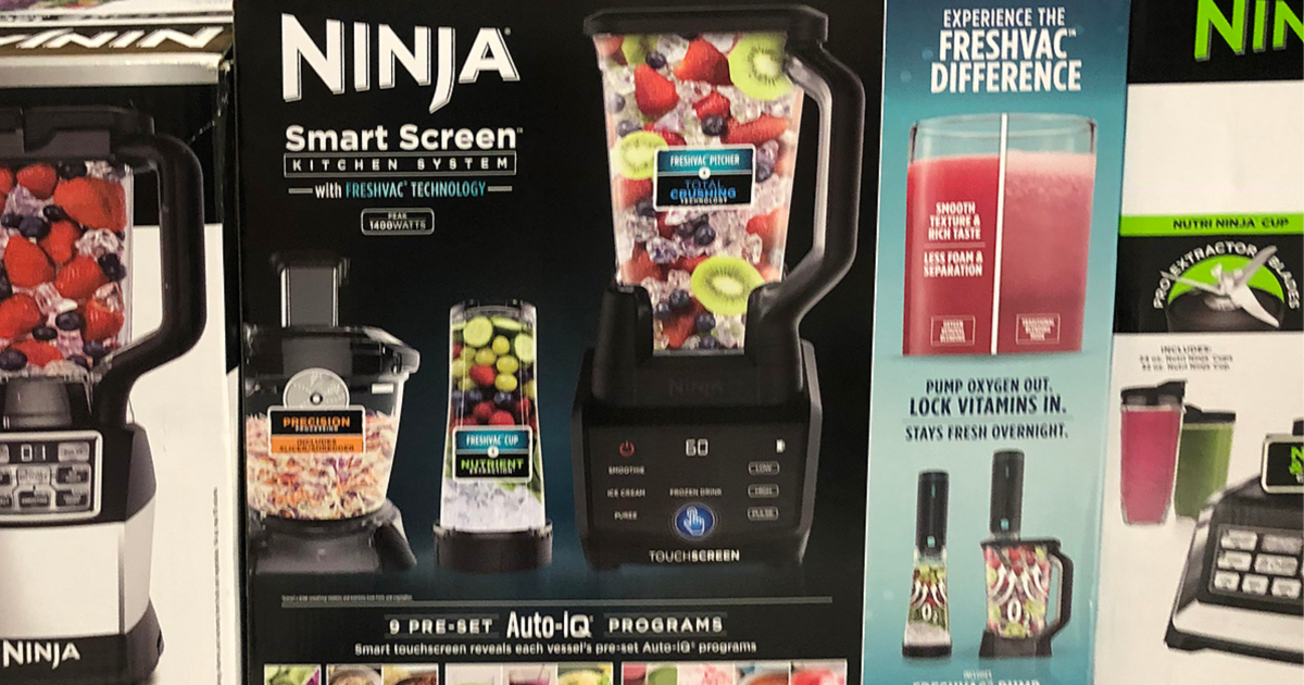 Ninja Smart Screen Blender Duo with FreshVac Technology