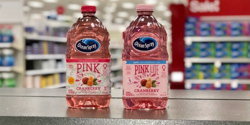 Ocean Spray PINK Cranberry Juice Only 44¢ at Target