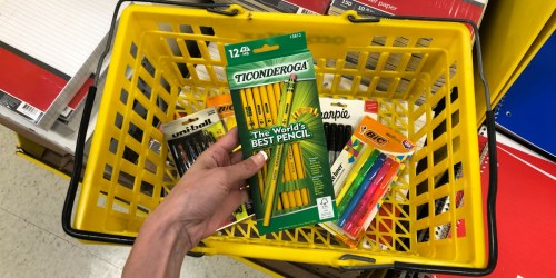 Office Depot School Supply Deals 8/18-8/24 | 39¢ Crayola Crayons, $1 Ticonderoga Pencils & More