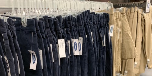 Up to 80% Off Kids & Toddler Uniforms at Old Navy + More
