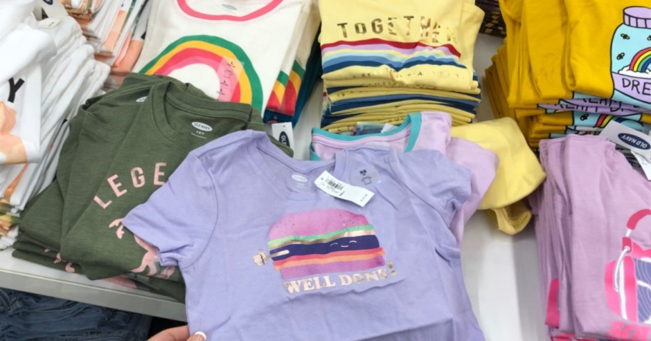 Up to 65% Off Old Navy Kids Mystery Sale | $5 Tees & MUCH More – Today Only!
