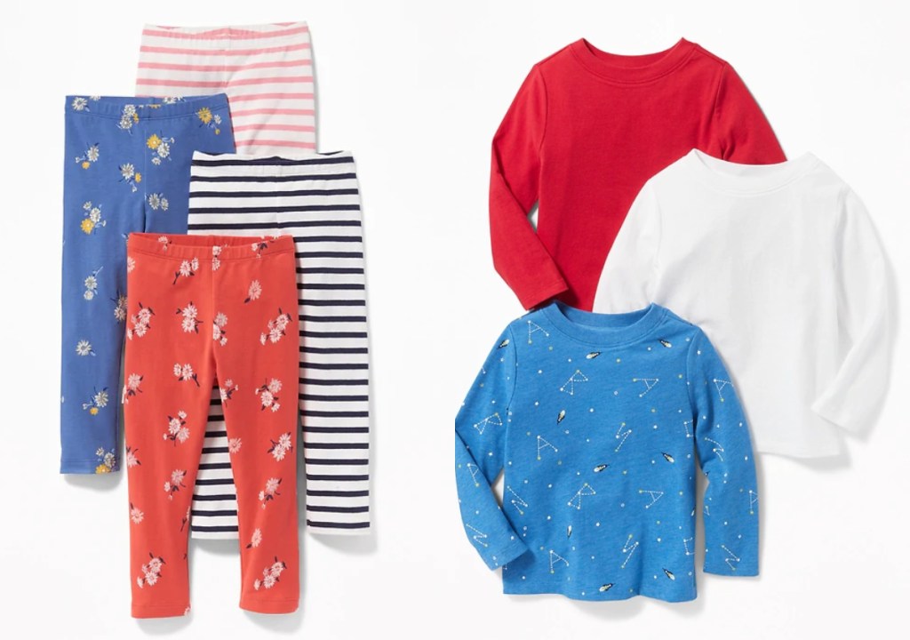 Old Navy Toddler Leggings and Tops