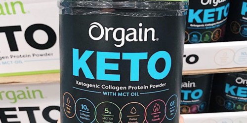 Orgain Keto Collagen Protein Powder w/ MCT Oil Only $21.49 Shipped on Amazon