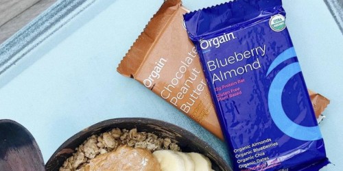 Orgain Simple Organic Protein Bars 12-Count Only $14.76 Shipped on Amazon | Just $1.23 Per Bar