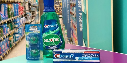 Crest or Oral B Dental Care Just 66¢ Each After Walgreens Rewards