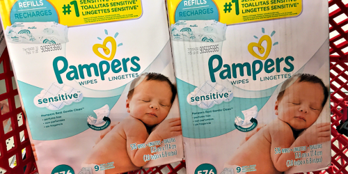 TWO Pampers Sensitive Baby Wipes 576-Count Boxes Only $21.58 Shipped at Amazon | Just $10.79 Each