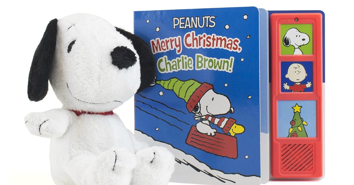 charlie brown christmas plush