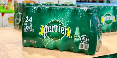 Perrier Carbonated Mineral Water 24-Pack Only $12.81 Shipped at Amazon (Just 53¢ Per Bottle)