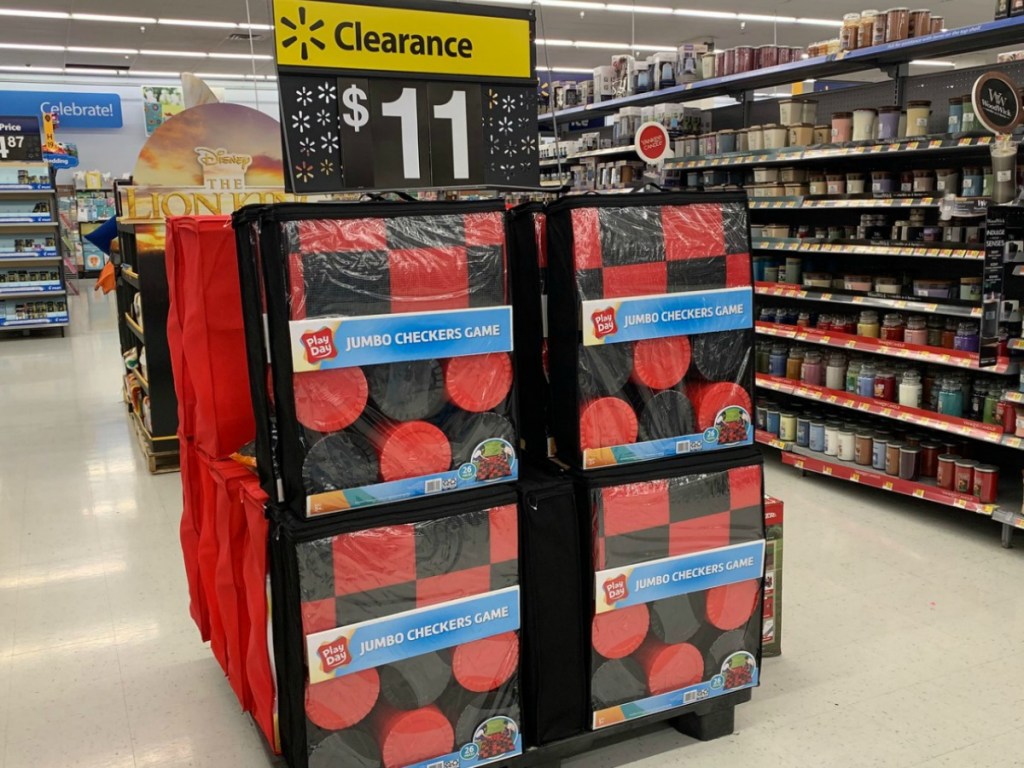 Playday Checkers Jumbo Game at Walmart