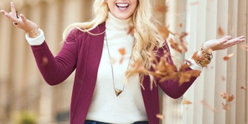 Front-Pocket Open Cardigans Only $15.99 at Zulily (Regularly $55)