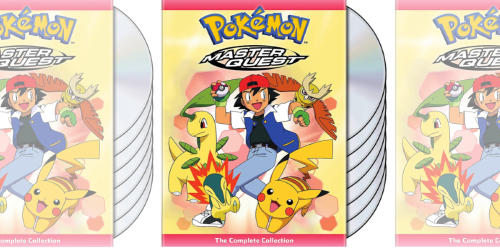 Pokemon Master Quest The Complete 7-Disk DVD Collection Only $11.99 (Regularly $55)