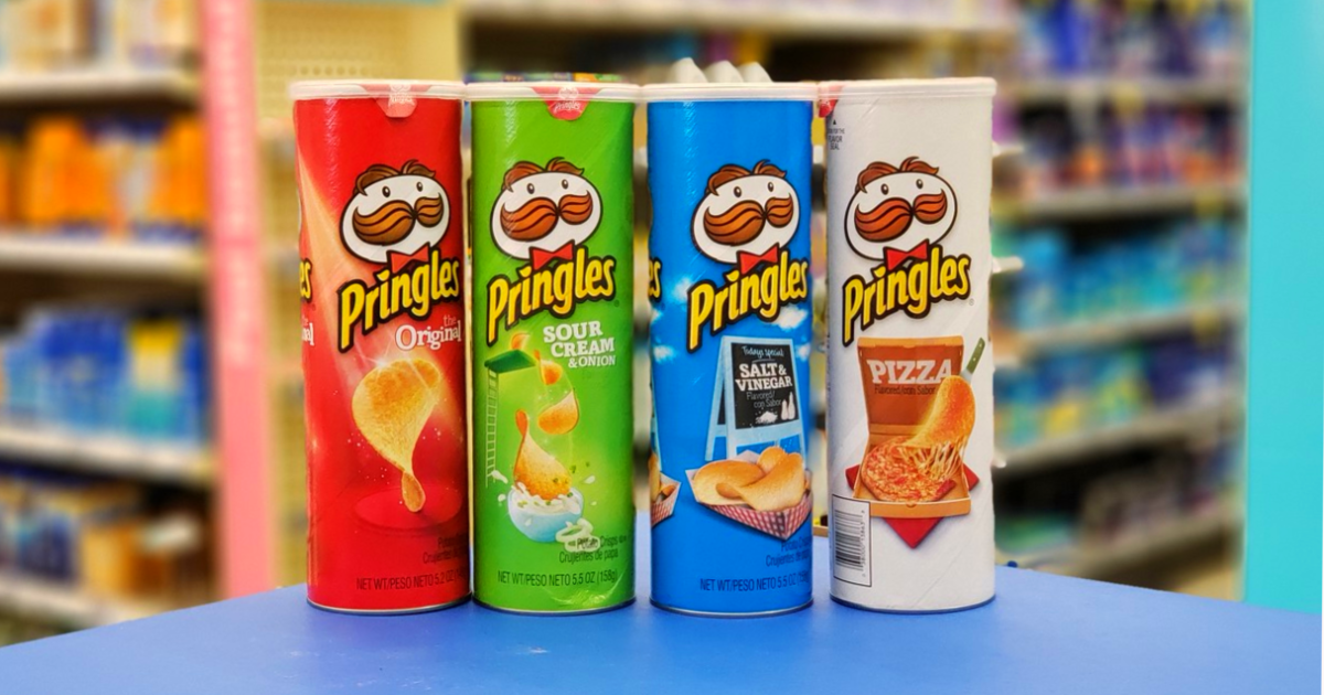 Pringles Cans in store