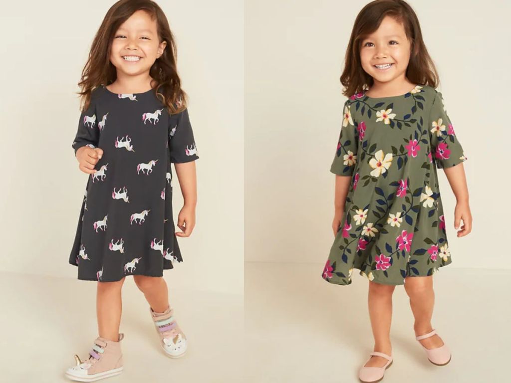 old navy Printed Swing Dress for Toddler Girls