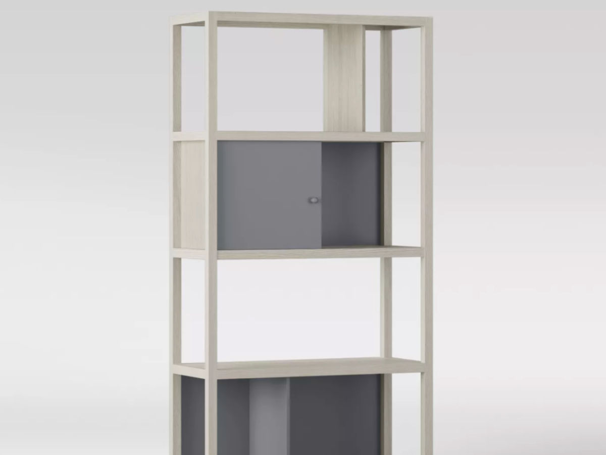Project 62 Sliding Door Bookcase Only 85 Shipped At Target